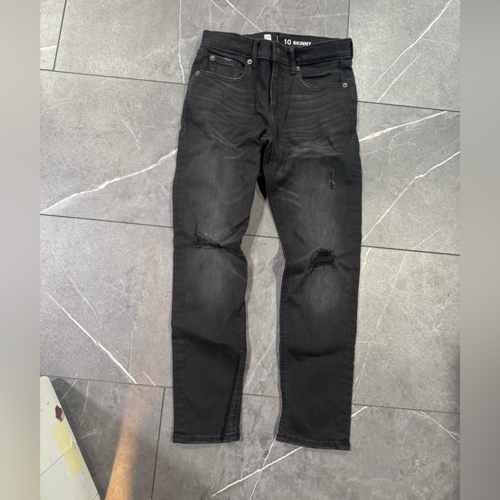 Bundle Pack 4pair GAP Kids Dark Gray Distressed Jeans